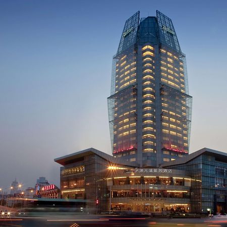 Radisson Tianjin Hotell Exteriör bild